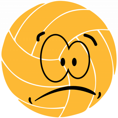 volley-ball - sport - loisirs - smiley émoticône émoji cartoon clipart illustration - artémotic
