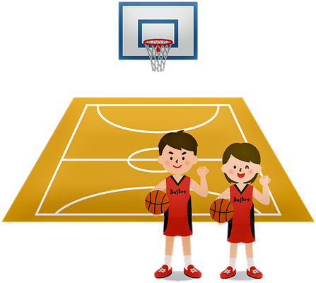 basket-ball - sport - loisirs - smiley émoticône émoji cartoon clipart illustration - artémotic