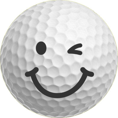 golf - sport - loisirs - smiley émoticône émoji cartoon clipart illustration - artémotic