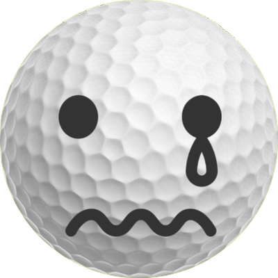 golf - sport - loisirs - smiley émoticône émoji cartoon clipart illustration - artémotic