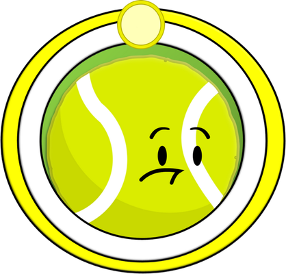 tennis - sport - loisirs - smiley émoticône émoji cartoon clipart illustration - artémotic