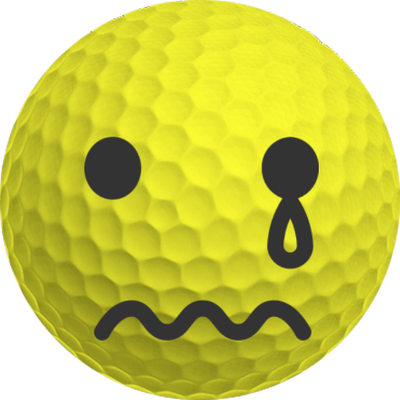 golf - sport - loisirs - smiley émoticône émoji cartoon clipart illustration - artémotic