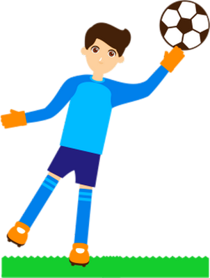 football - sport - loisirs - smiley émoticône émoji cartoon clipart illustration - artémotic