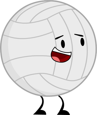 volley-ball - sport - loisirs - smiley émoticône émoji cartoon clipart illustration - artémotic