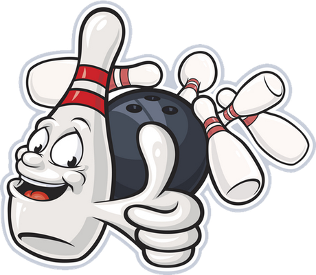 bowling - sport - loisirs - smiley émoticône émoji cartoon clipart illustration - artémotic