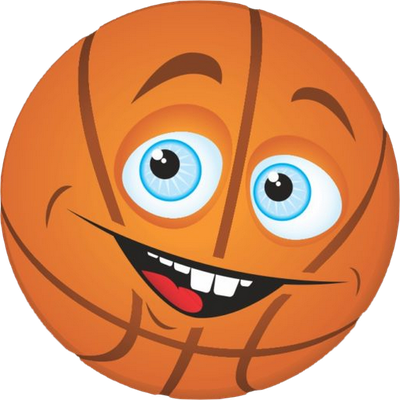 basket-ball - sport - loisirs - smiley émoticône émoji cartoon clipart illustration - artémotic