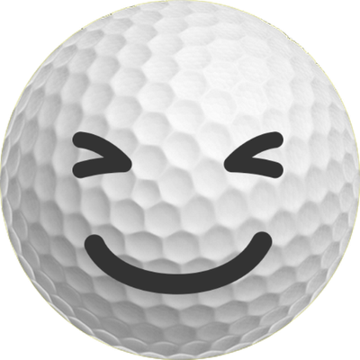 golf - sport - loisirs - smiley émoticône émoji cartoon clipart illustration - artémotic
