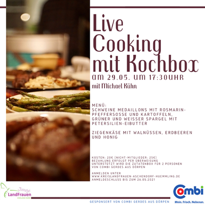 29.05.2021 - Live Cooking mit Kochbox 
