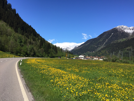 Wetterscheide am Gotthard