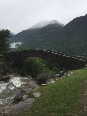 Brücke oberhalb Biasca bei Santa Petronilla