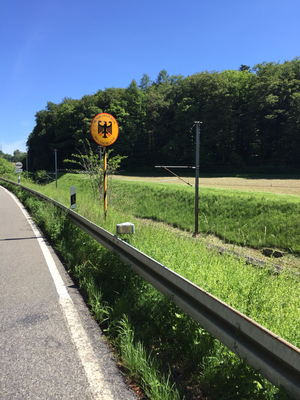 Kurz über die Grenze bei Jestetten