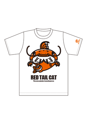 レッドテールキャット Tシャツ　Red tail cat_t