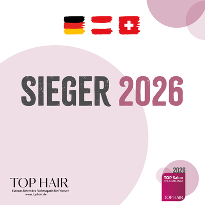 MEHLFELD Logo mit Auszeichnung Top Salon Bad Schwartau