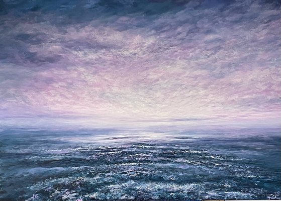 Twilight, 2022, Acryl auf Leinwand, 100x140 cm