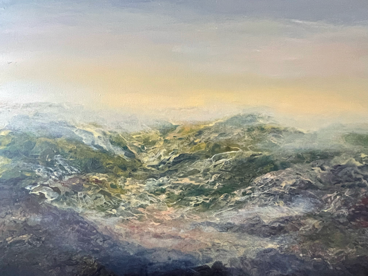 Springvalley, 2022, Acryl auf Leinwand, 50x70 cm