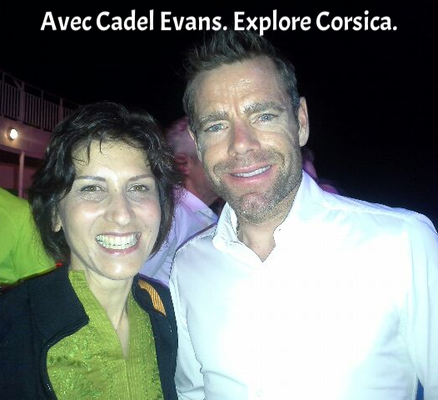 Avec Cadel Evans - Explore Corsica