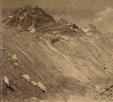 Crête sèche  et Pointe d'Ayace en 1897