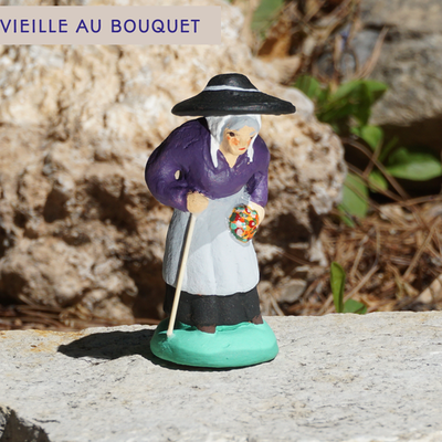 vieille au bouquet