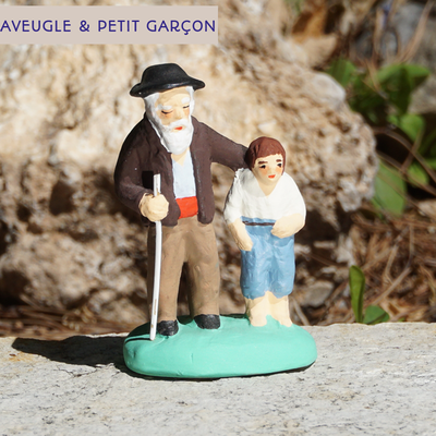 aveugle et petit garçon