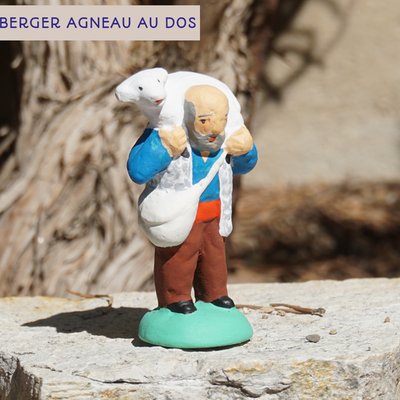 berger agneau au dos