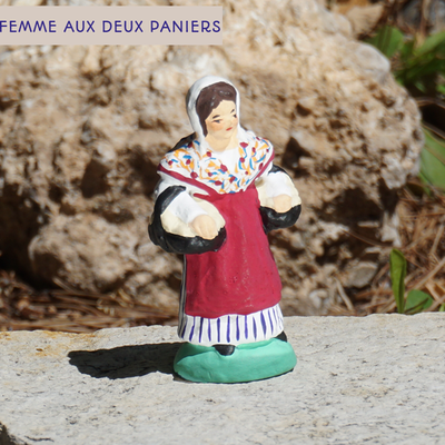 femme aux deux paniers