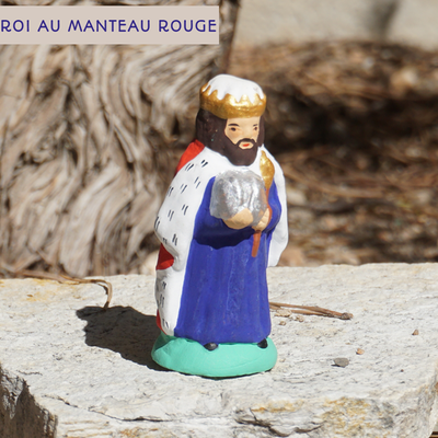 roi au manteau rouge