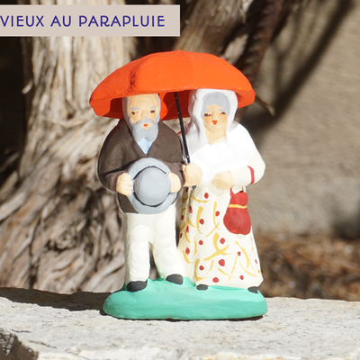 vieux au parapluie