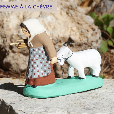 femme à la chèvre
