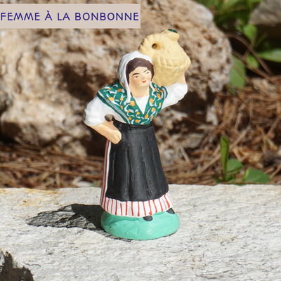 femme à la bonbonne