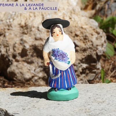 femme à la lavande & à la faucille