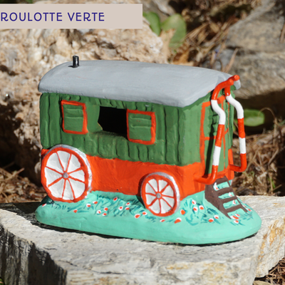 roulotte verte