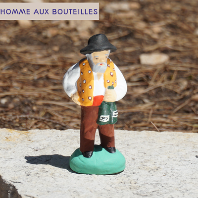 homme aux bouteilles
