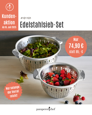 Edelstahl siebe