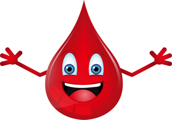sang - médecine - sciences et techniques - smiley émoticône émoji cartoon clipart illustration - artémotic