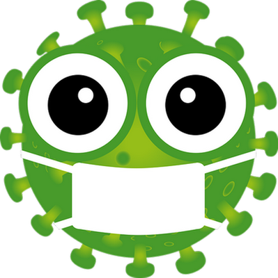 virus - médecine - sciences et techniques - smiley émoticône émoji cartoon clipart illustration - artémotic