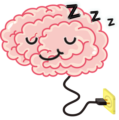 cerveau - médecine - sciences et techniques - smiley émoticône émoji cartoon clipart illustration - artémotic