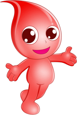 sang - médecine - sciences et techniques - smiley émoticône émoji cartoon clipart illustration - artémotic