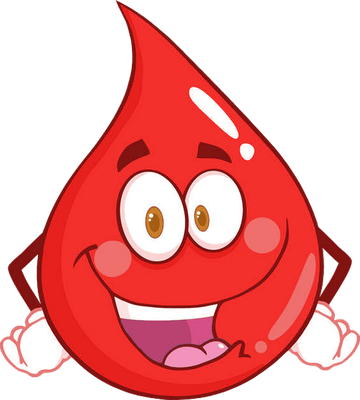 sang - médecine - sciences et techniques - smiley émoticône émoji cartoon clipart illustration - artémotic