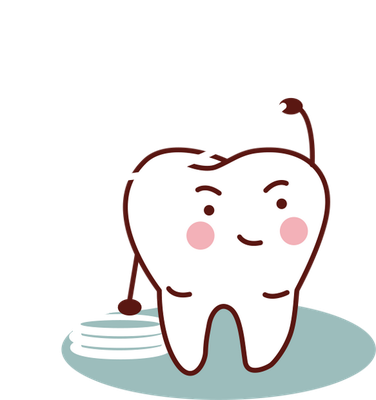 dent - médecine - sciences et techniques - smiley émoticône émoji cartoon clipart illustration - artémotic