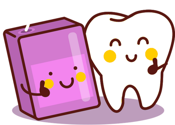 dent - médecine - sciences et techniques - smiley émoticône émoji cartoon clipart illustration - artémotic