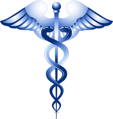 caducée - médecine - sciences et techniques - smiley émoticône émoji cartoon clipart illustration - artémotic