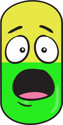 médicament - médecine - sciences et techniques - smiley émoticône émoji cartoon clipart illustration - artémotic
