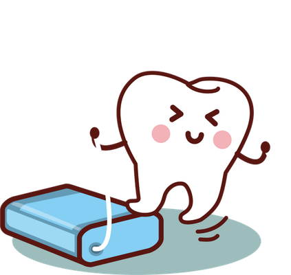 dent - médecine - sciences et techniques - smiley émoticône émoji cartoon clipart illustration - artémotic