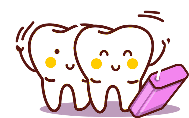 dent - médecine - sciences et techniques - smiley émoticône émoji cartoon clipart illustration - artémotic