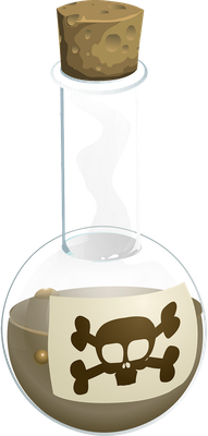 potion - médecine - sciences et techniques - smiley émoticône émoji cartoon clipart illustration - artémotic