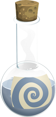 potion - médecine - sciences et techniques - smiley émoticône émoji cartoon clipart illustration - artémotic