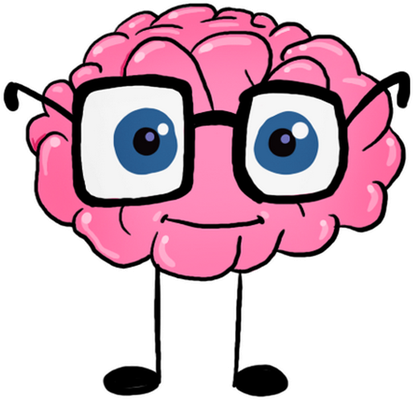 cerveau - médecine - sciences et techniques - smiley émoticône émoji cartoon clipart illustration - artémotic