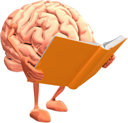 cerveau - médecine - sciences et techniques - smiley émoticône émoji cartoon clipart illustration - artémotic