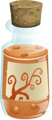 potion - médecine - sciences et techniques - smiley émoticône émoji cartoon clipart illustration - artémotic