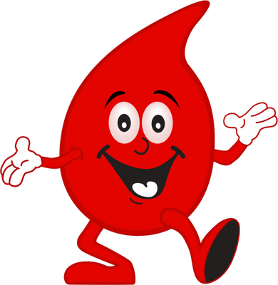 sang - médecine - sciences et techniques - smiley émoticône émoji cartoon clipart illustration - artémotic